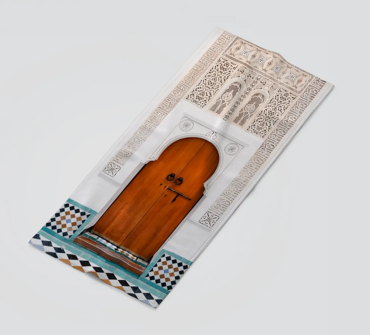 Moroccan architecture in Marrakesh telo mare da photolovers