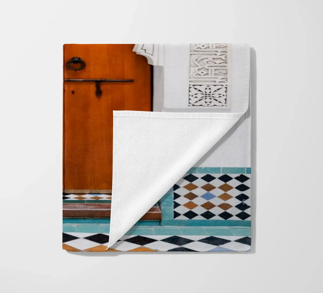 Moroccan architecture in Marrakesh telo mare da photolovers