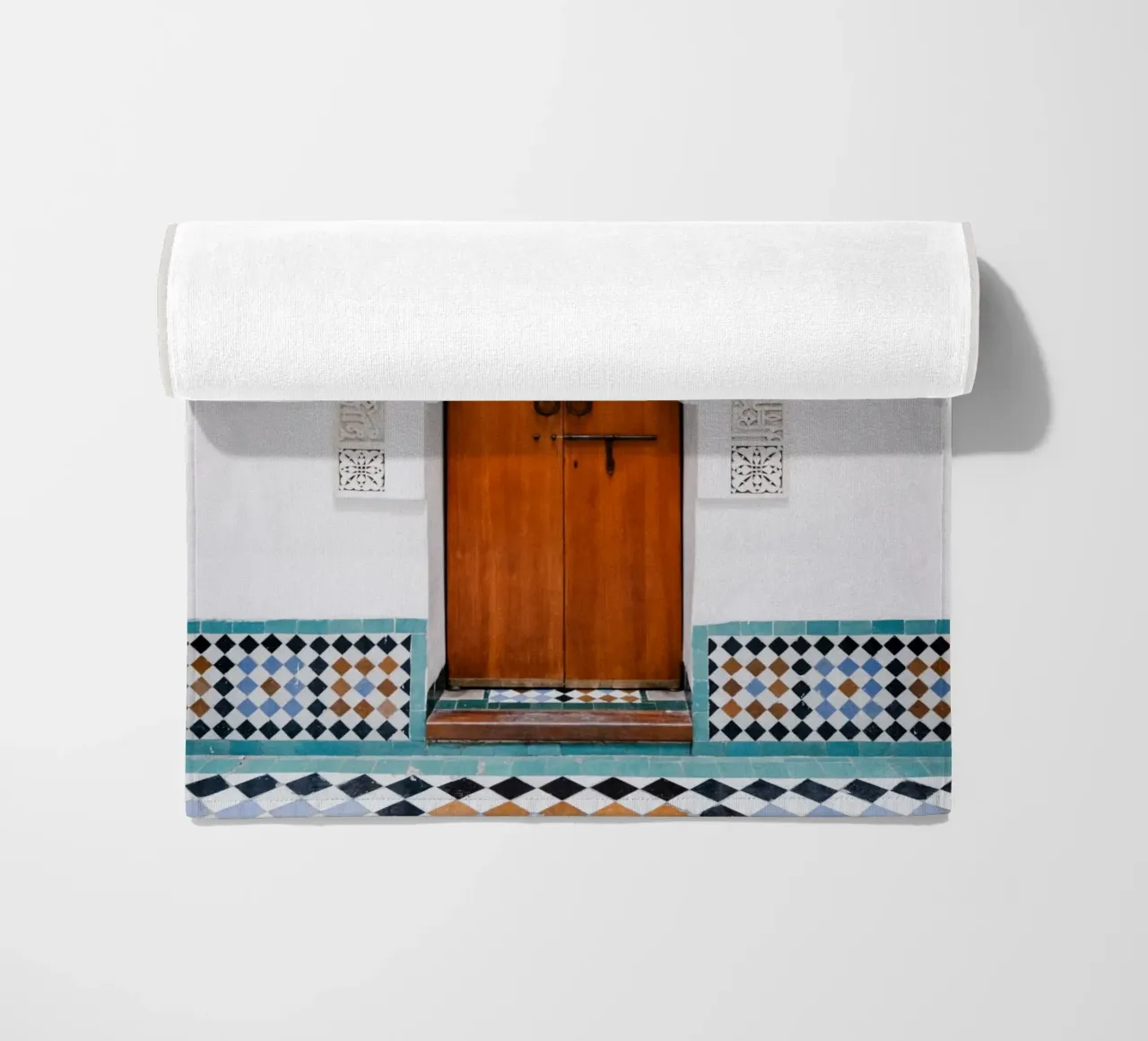 Moroccan architecture in Marrakesh telo mare da photolovers