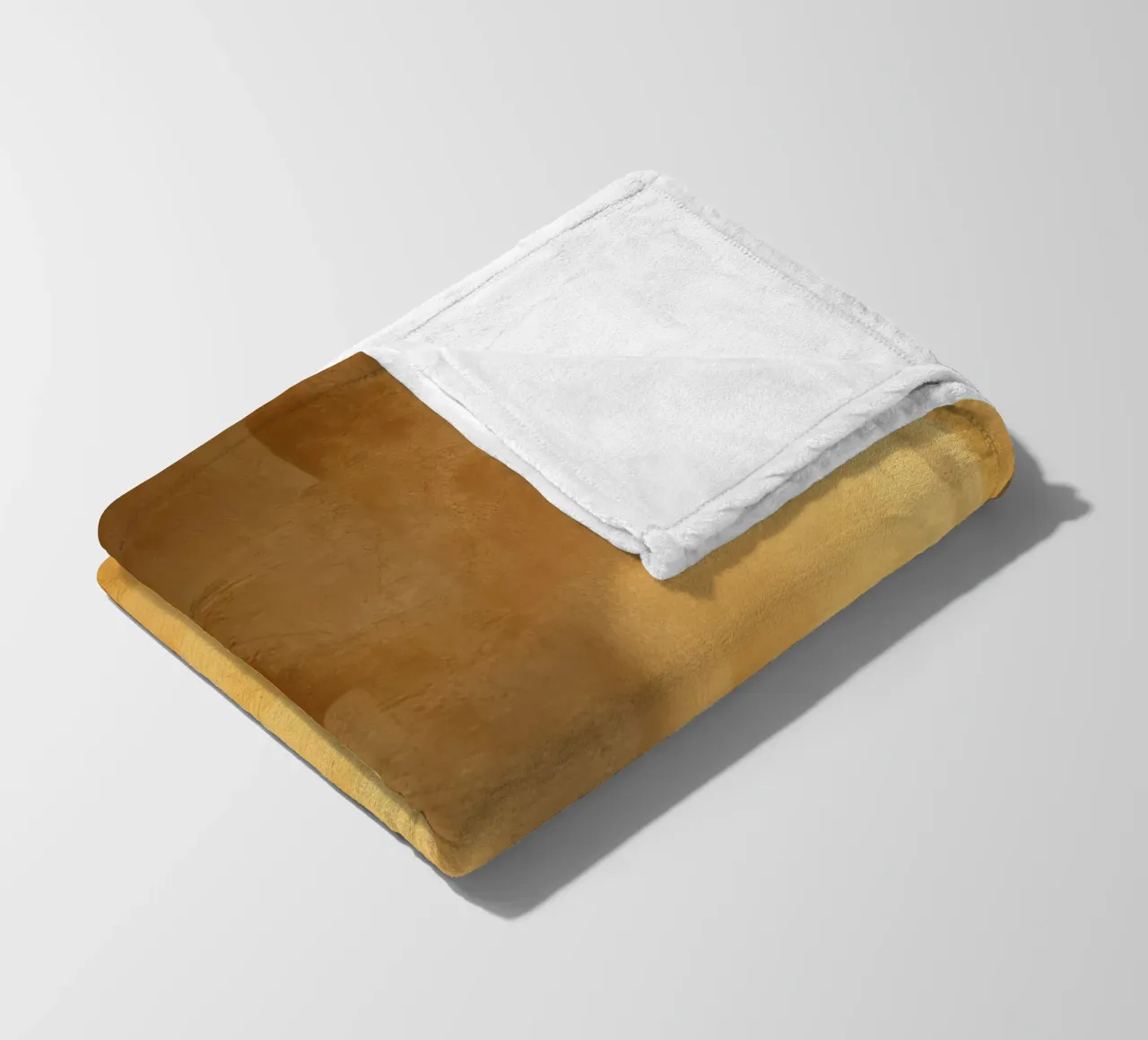 La luce soffusa del sole proietta ombre calde su una parete interna in un ambiente accogliente. coperta in pile da DesignDoodle