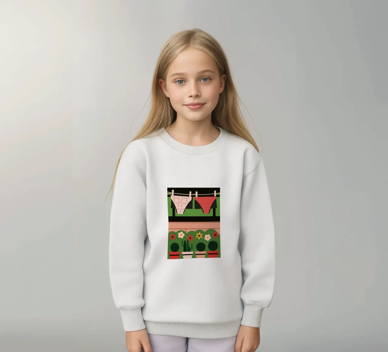 Asciugatura della biancheria intima felpa bambino da LOOK DIFFERENT