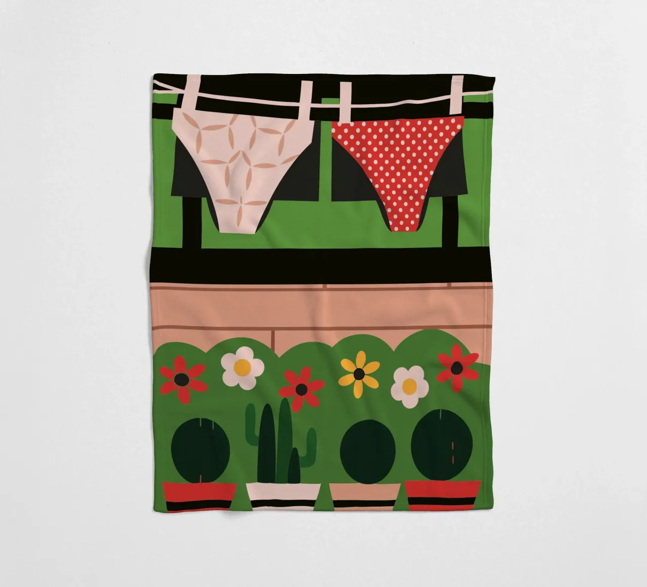 Asciugatura della biancheria intima coperta in pile da LOOK DIFFERENT