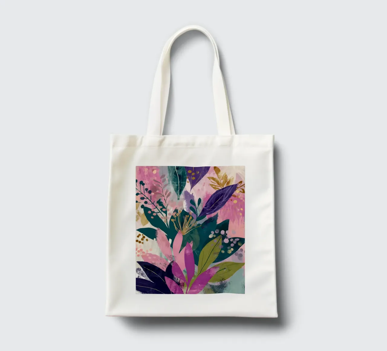 Botanical Jungle borsa in juta da Gypsy Galleria