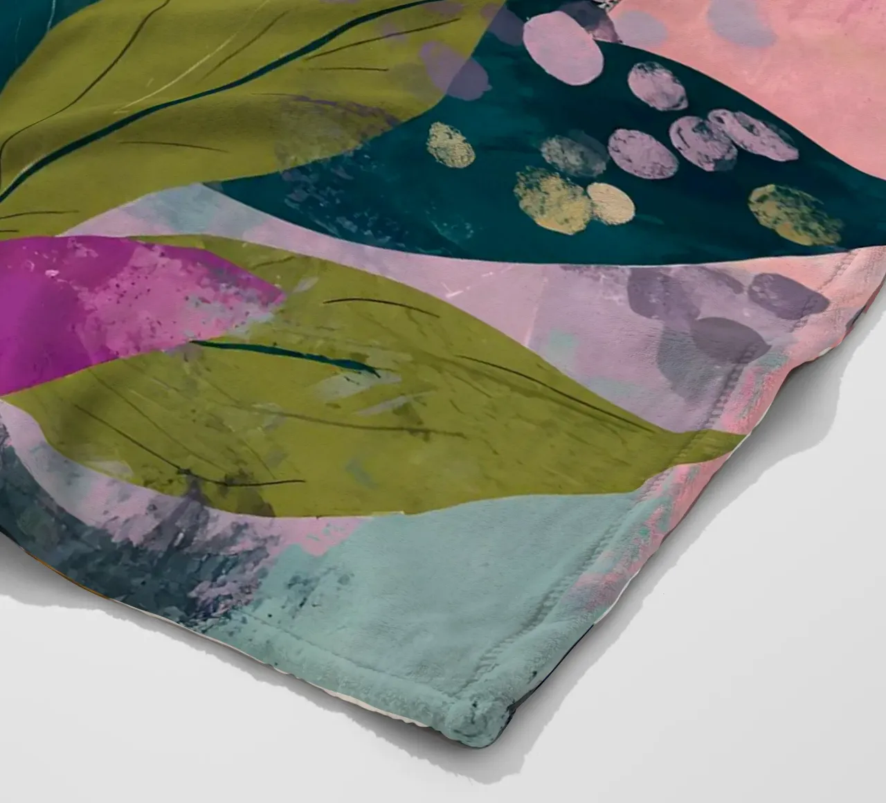Botanical Jungle coperta in pile da Gypsy Galleria
