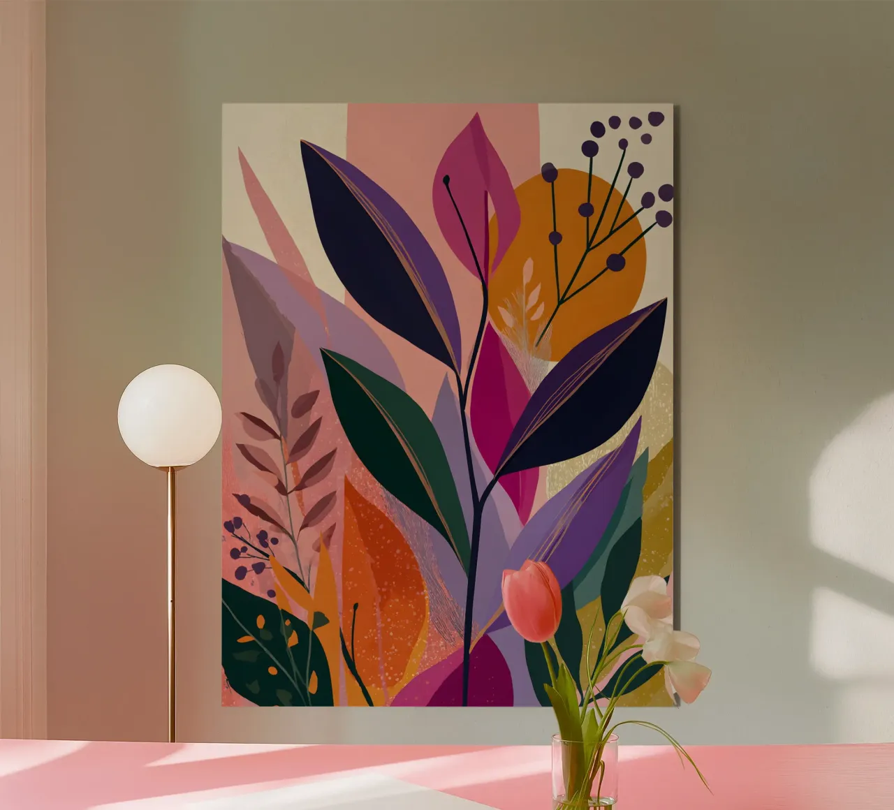 Botanical Paradise alluminio dibond da Gypsy Galleria