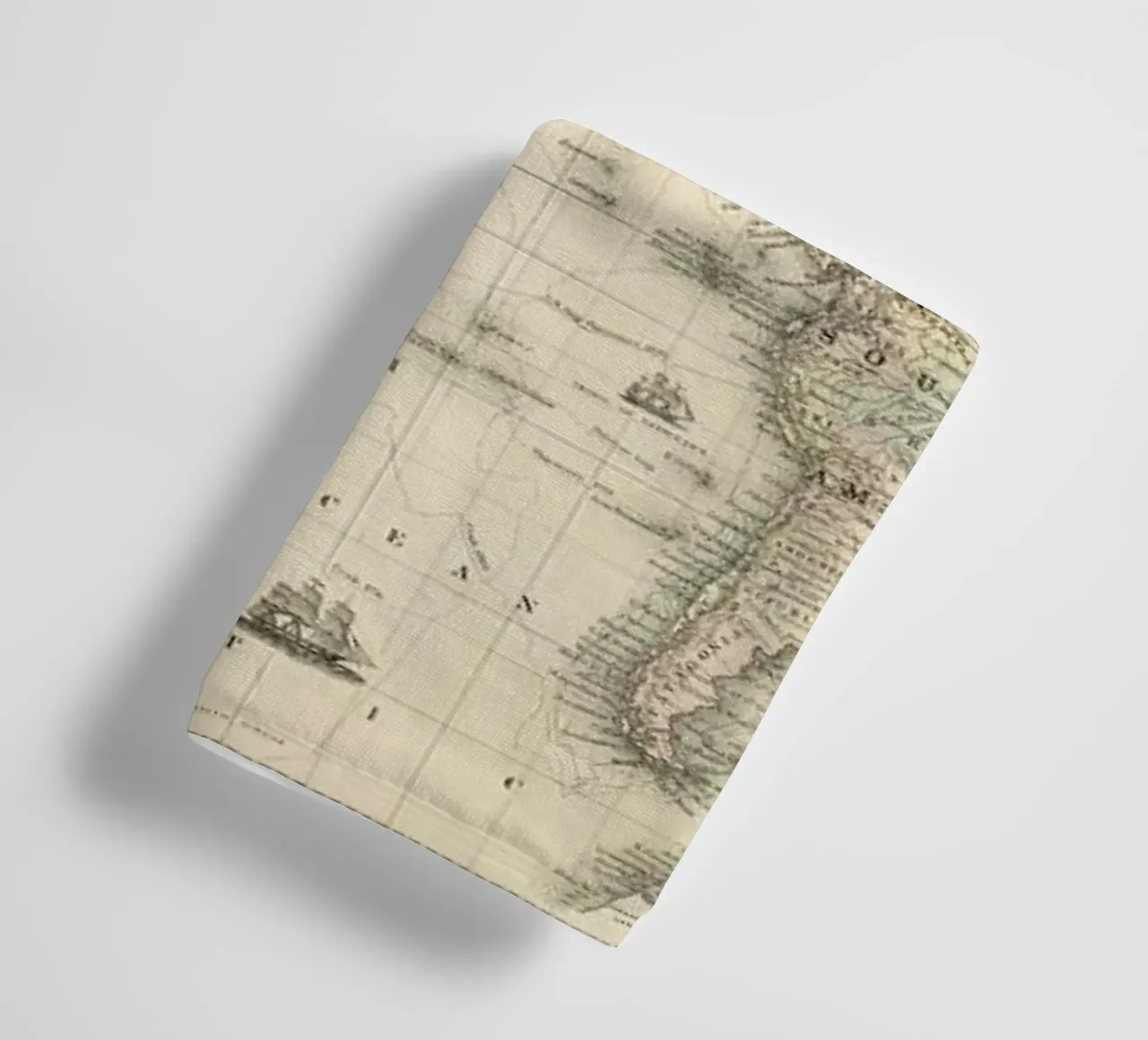 Colton's Map of the World towel by Vintage by JUNIQE