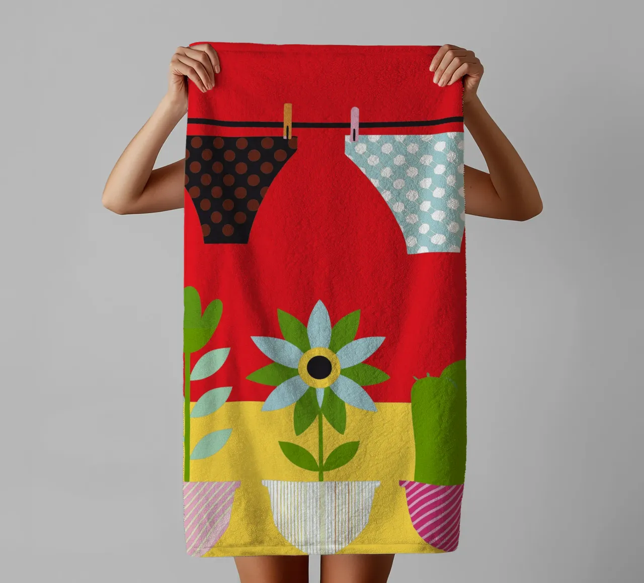 Underwear Drying towel by LOOK DIFFERENT
