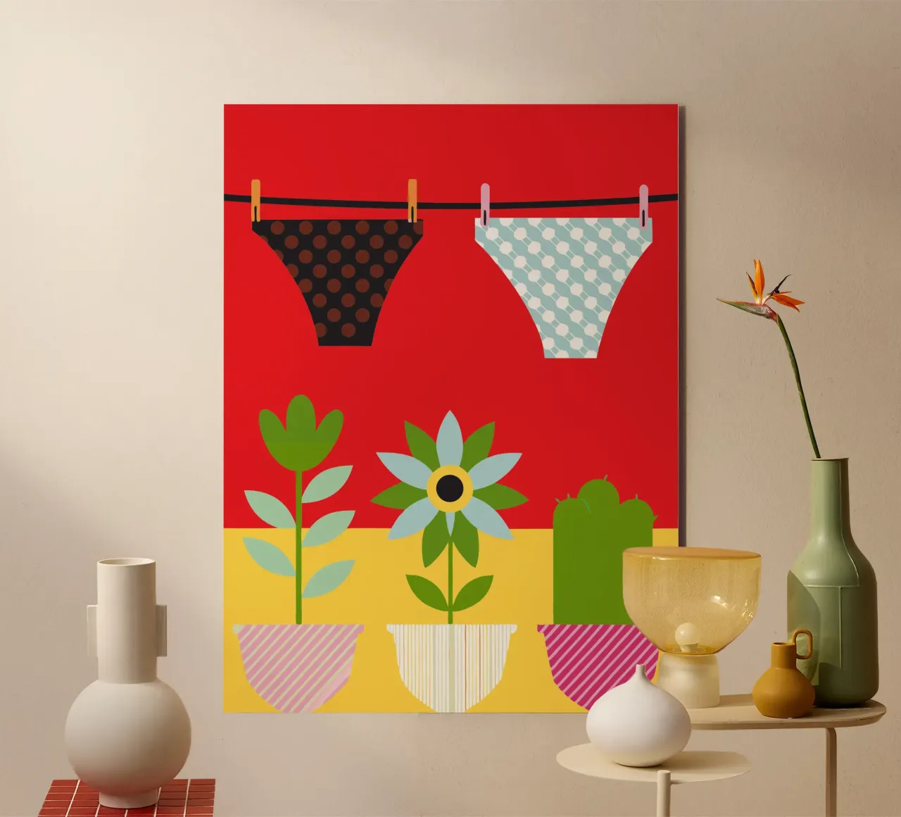 Underwear Drying forex plate by LOOK DIFFERENT