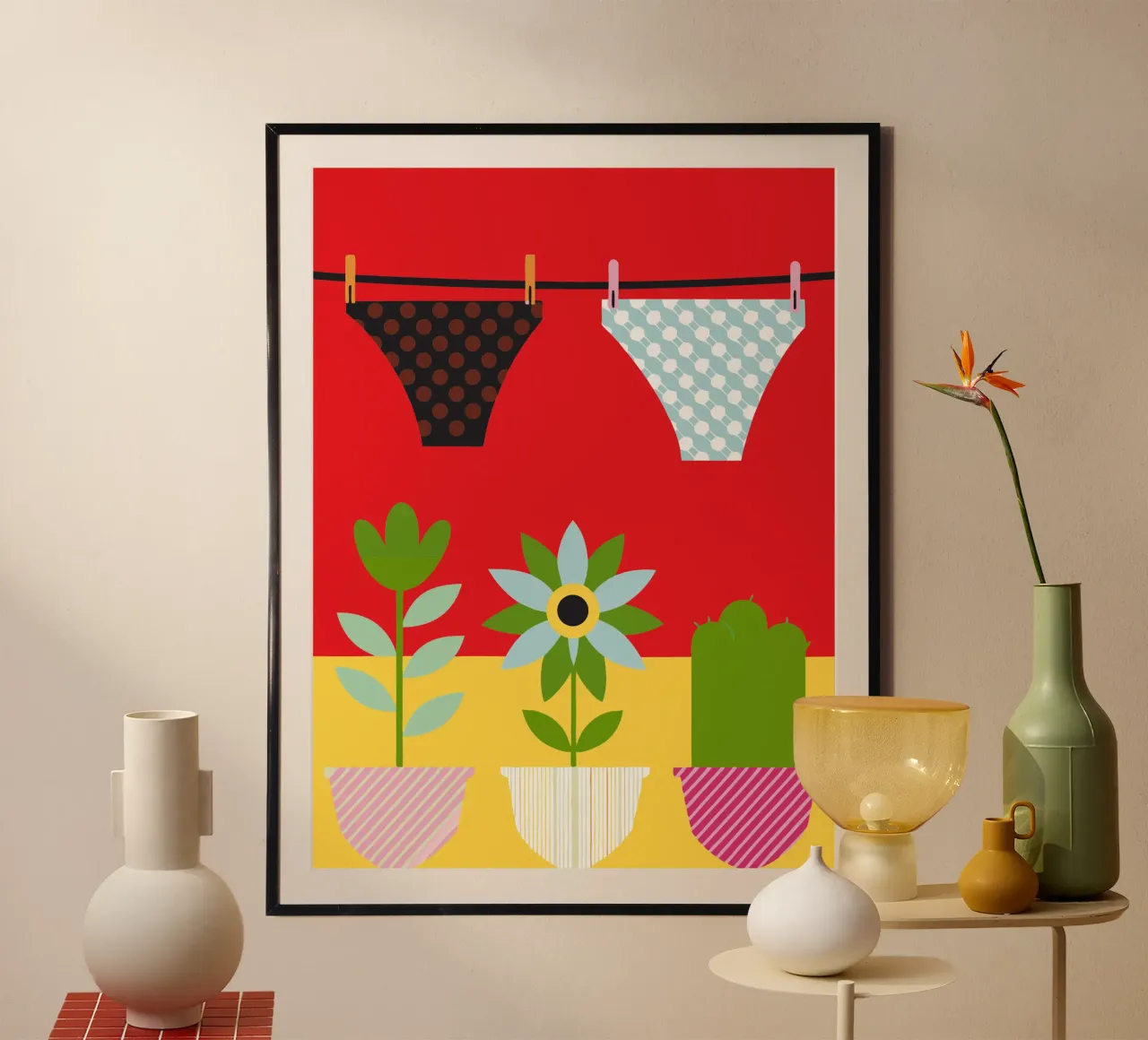 Underwear Drying hahnemühle by LOOK DIFFERENT