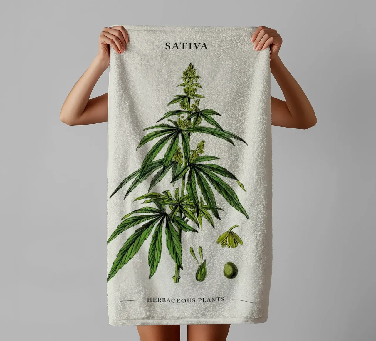 Sativa II asciugamano da bagno da Studio One