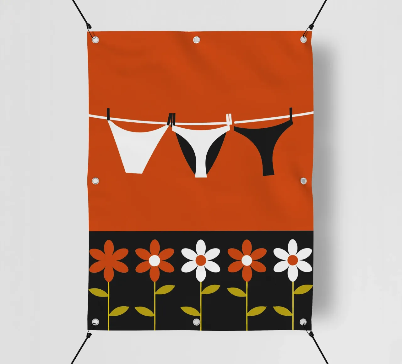 Asciugatura della biancheria intima telo in pvc da LOOK DIFFERENT