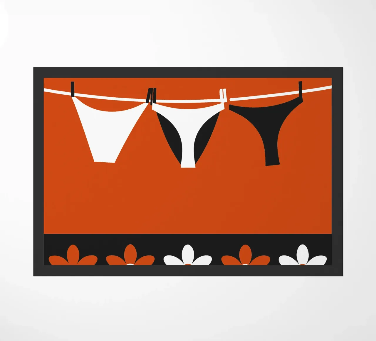 Asciugatura della biancheria intima zerbino da LOOK DIFFERENT