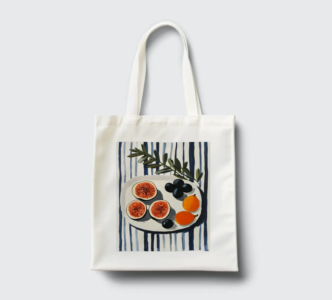 Figs and Olives borsa in juta da Gypsy Galleria