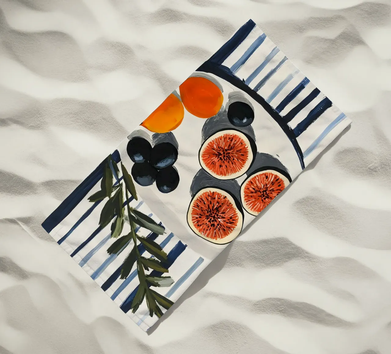 Figs and Olives telo mare da Gypsy Galleria
