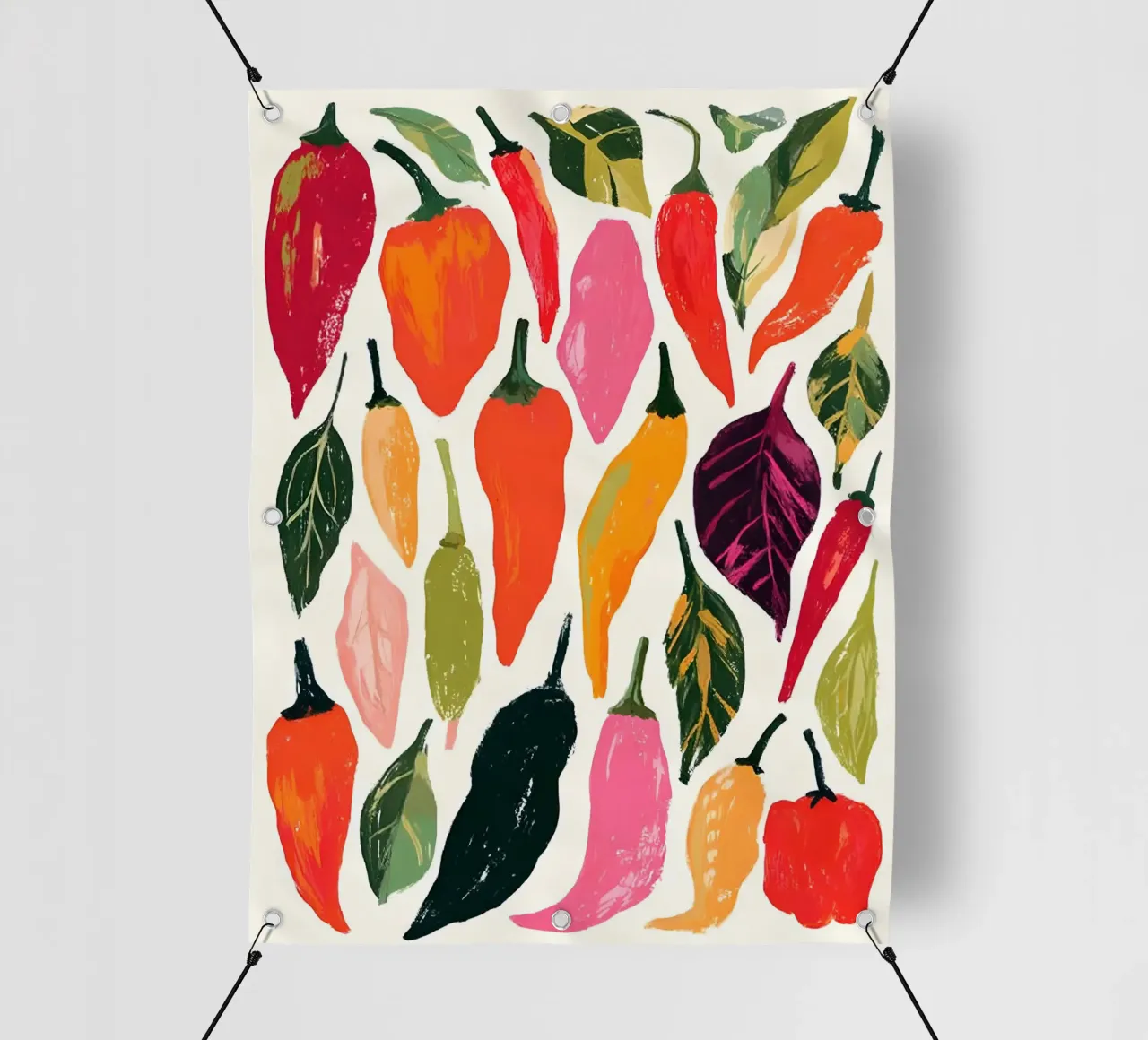 The Peppers telo in pvc da Gypsy Galleria