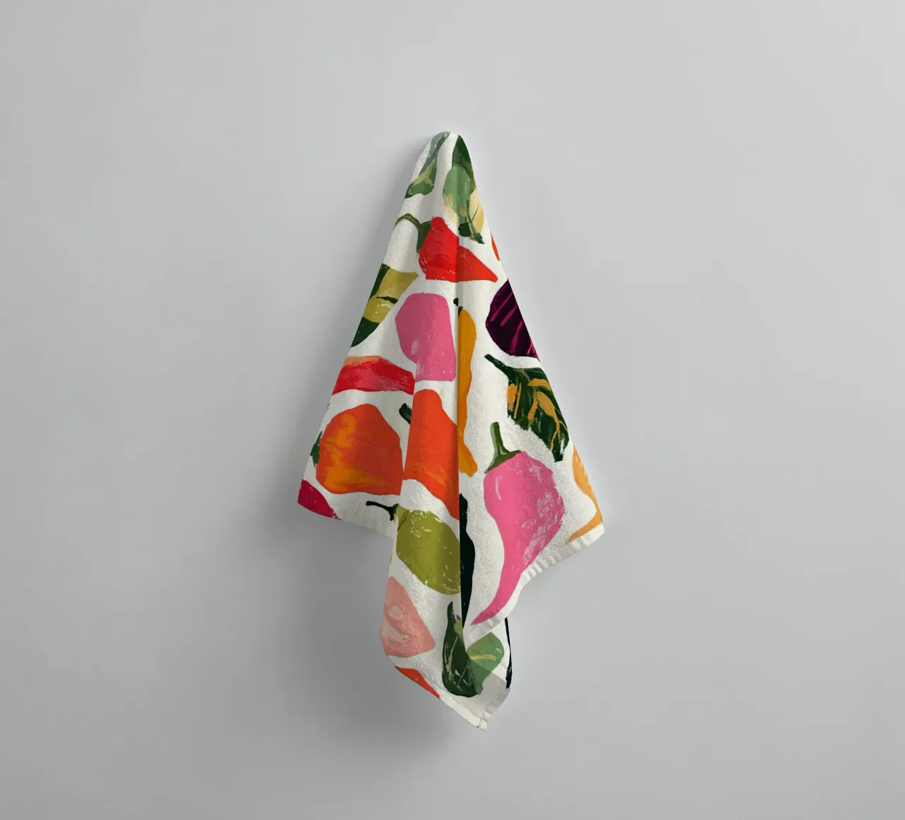 The Peppers asciugamano da bagno da Gypsy Galleria