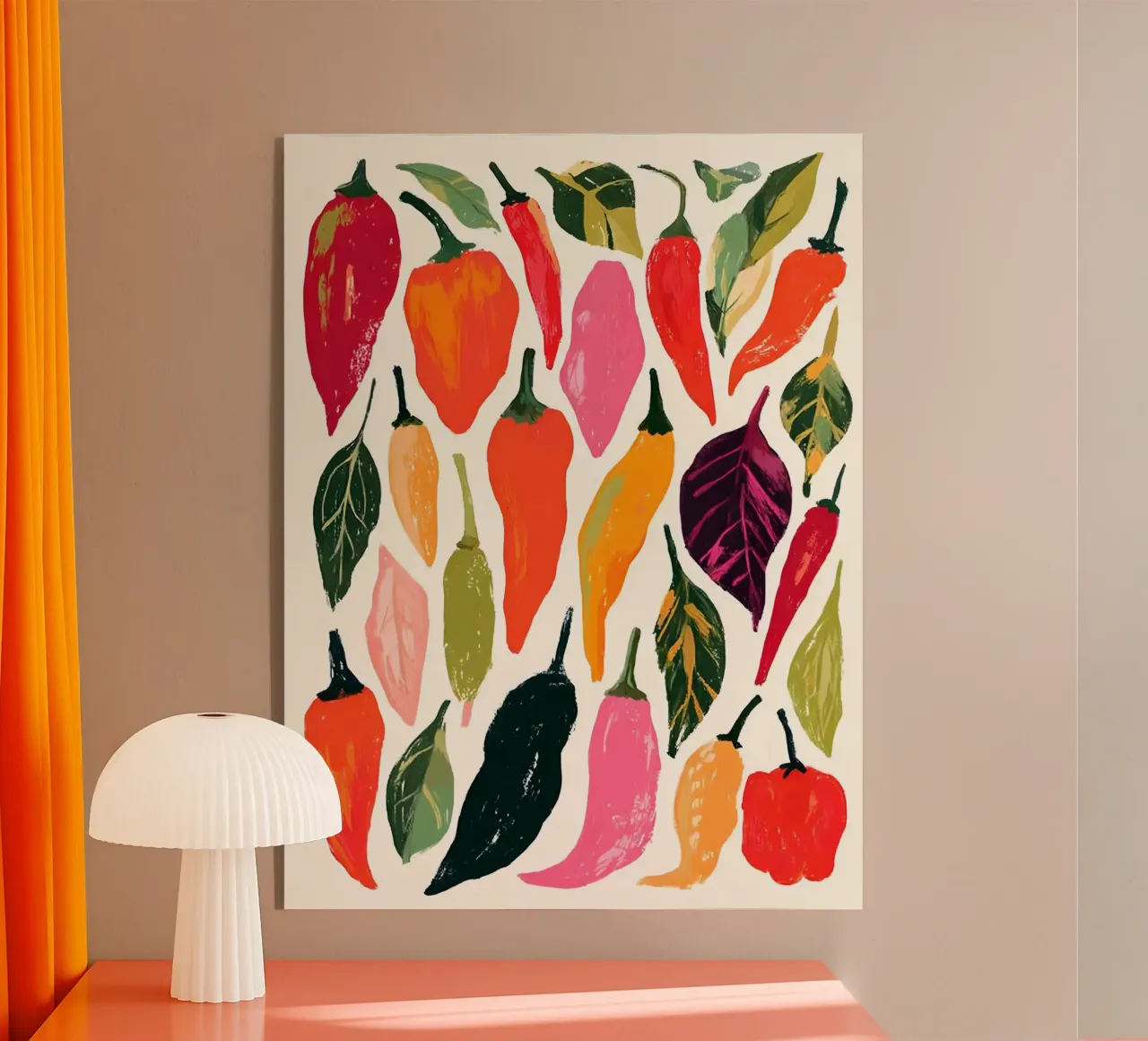 The Peppers plexiglass da Gypsy Galleria