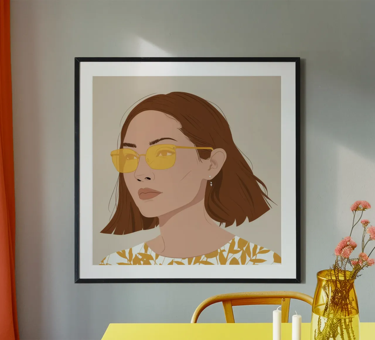 Silenzio sguardo d'oro carta hahnemühle da Aether Brush