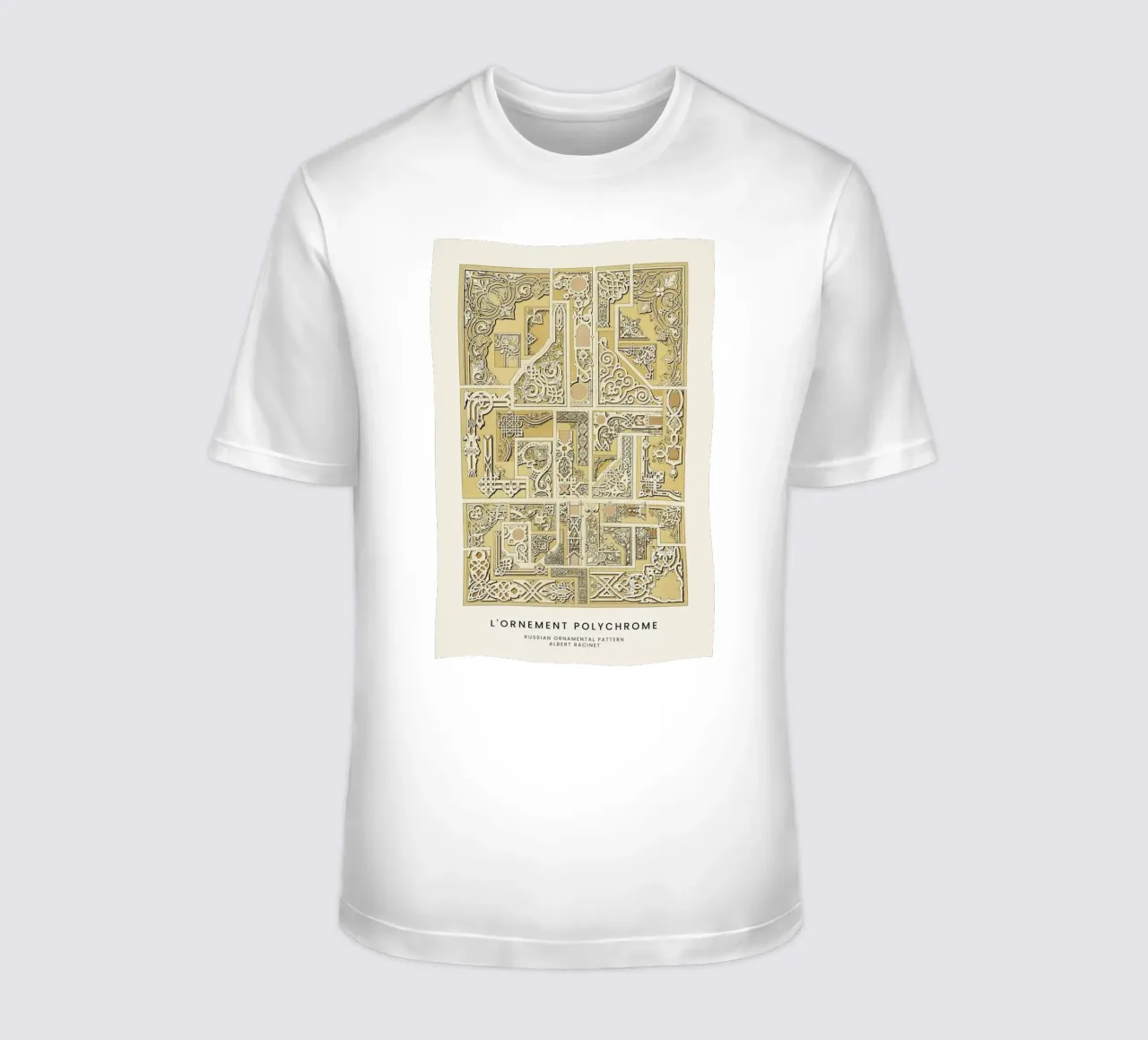 Racinet -  Russian Ornamental Pattern t-shirt da Vintage by JUNIQE