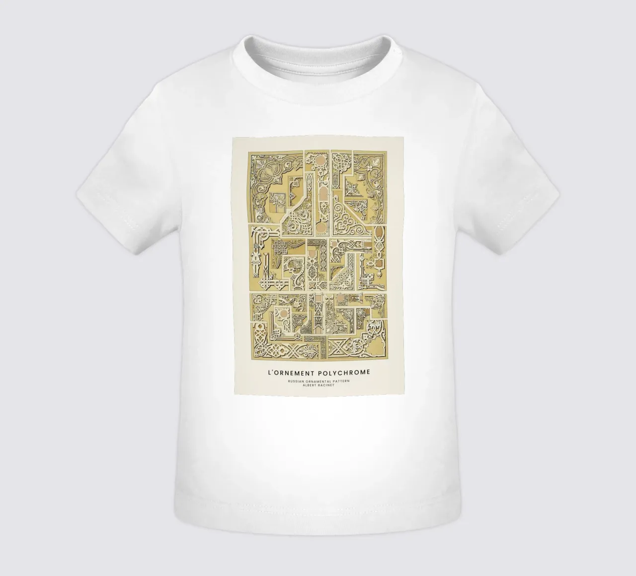 Racinet -  Russian Ornamental Pattern maglietta neonato da Vintage by JUNIQE