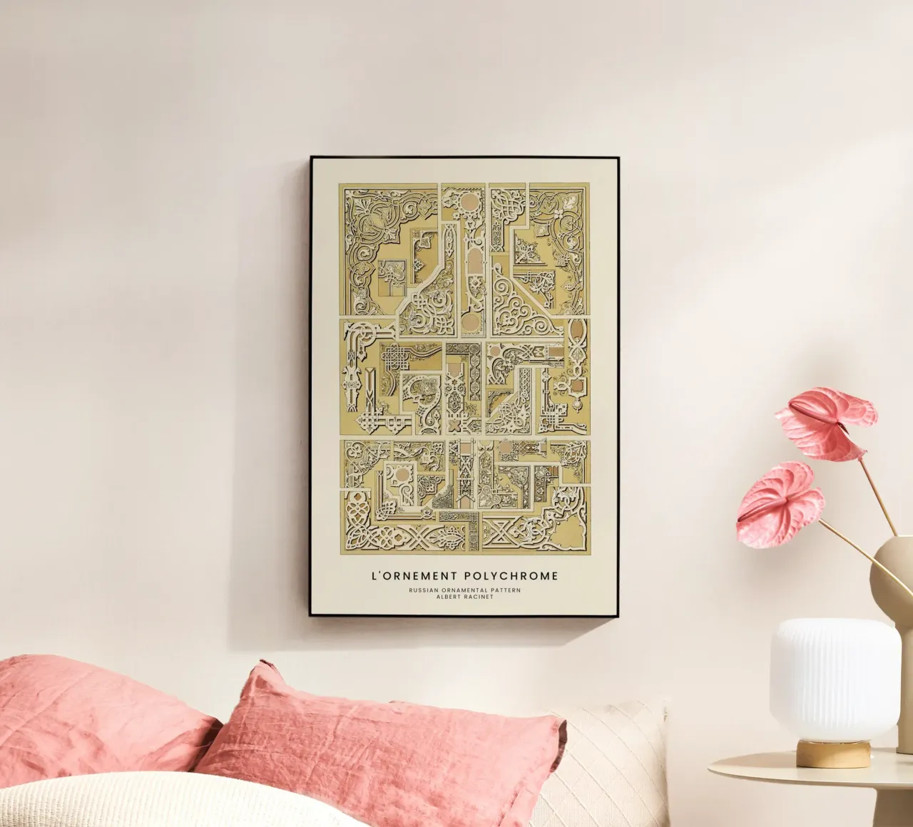 Racinet -  Russian Ornamental Pattern plexiglass da Vintage by JUNIQE