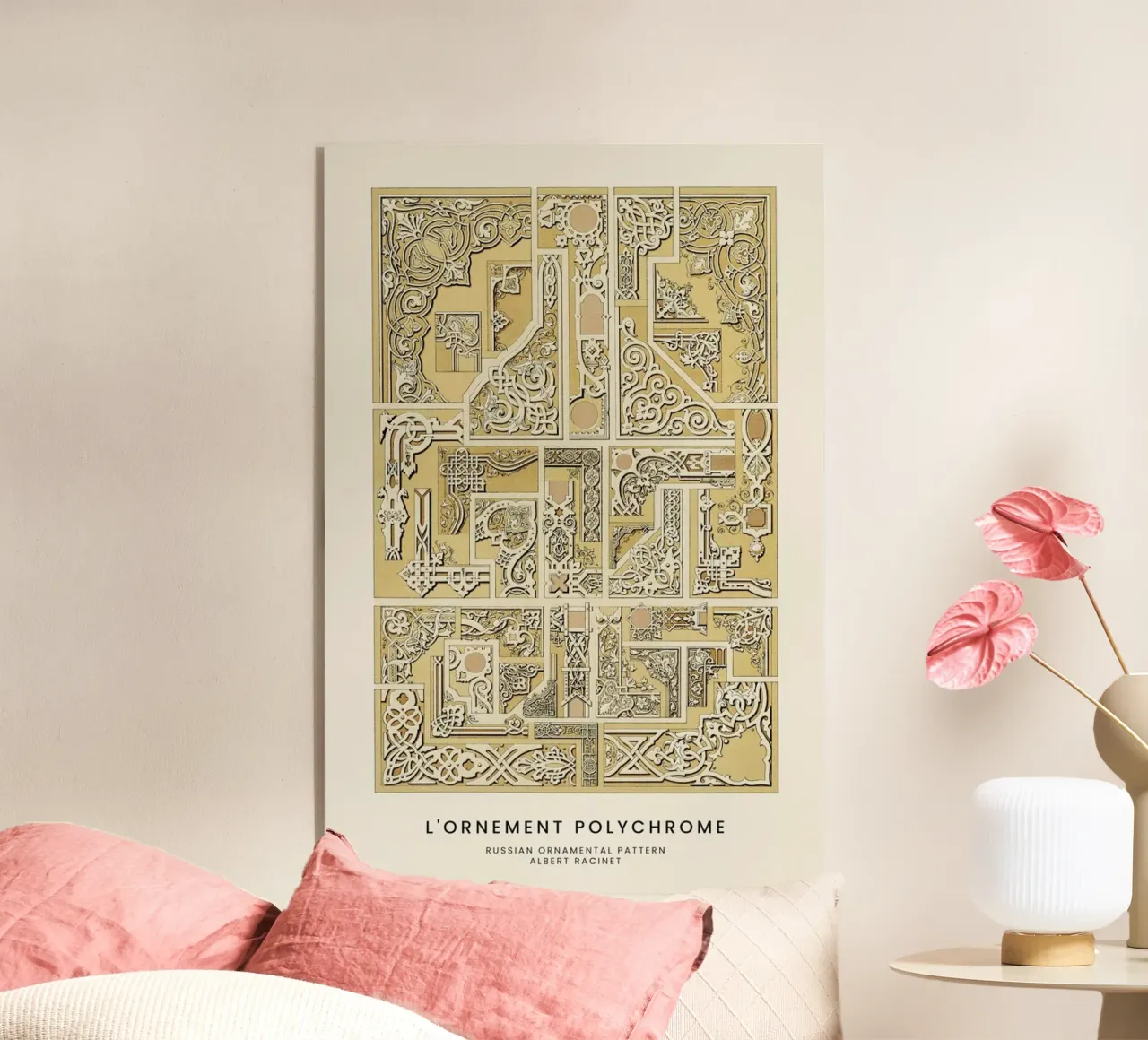 Racinet -  Russian Ornamental Pattern plexiglass da Vintage by JUNIQE