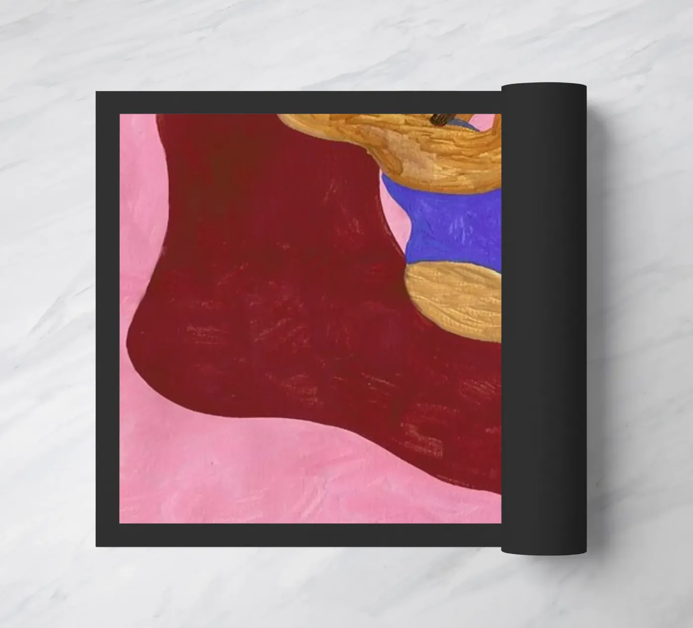 Sculpture doormat by Nudes and Croissants