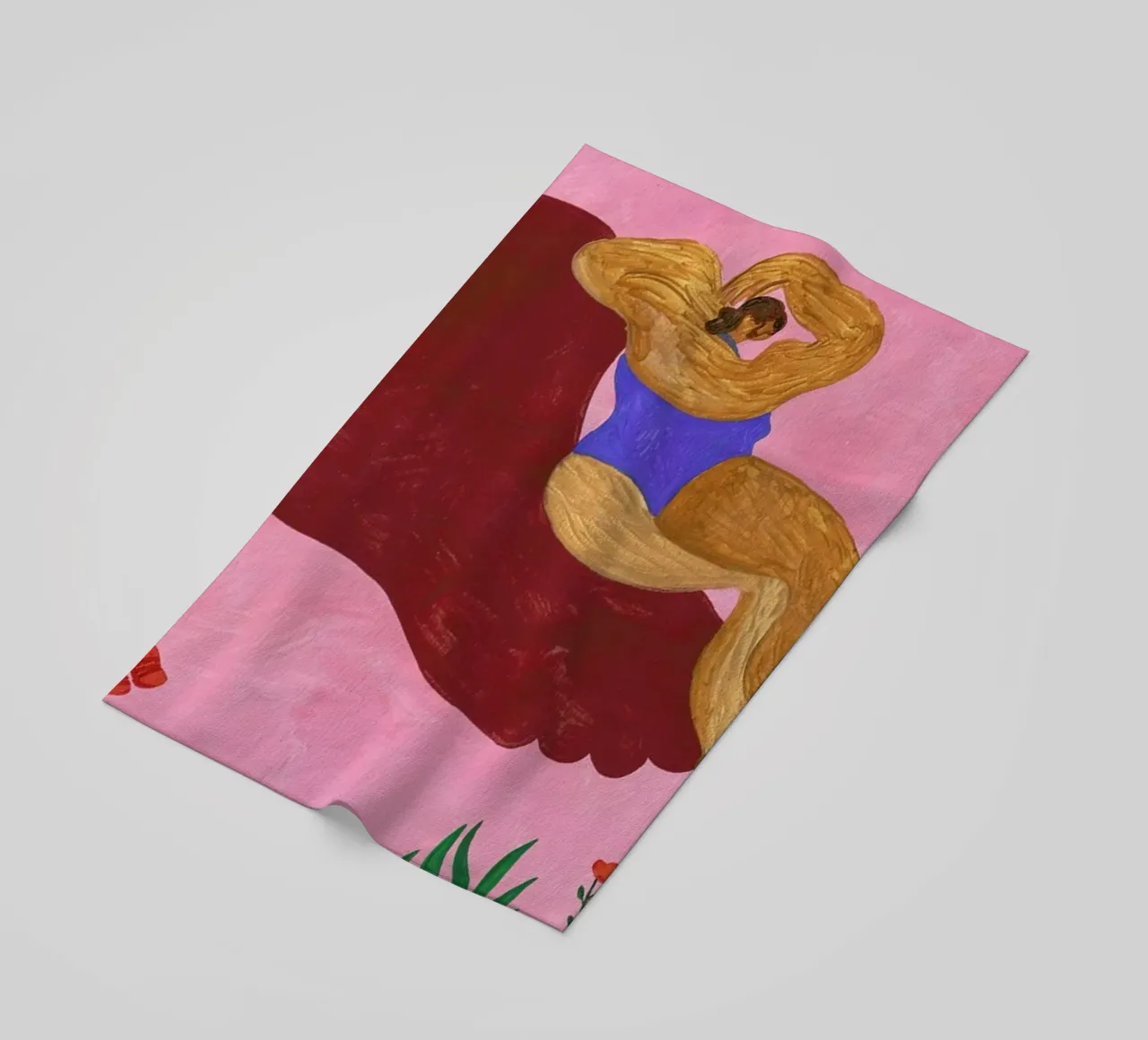 Sculpture telo mare da Nudes and Croissants