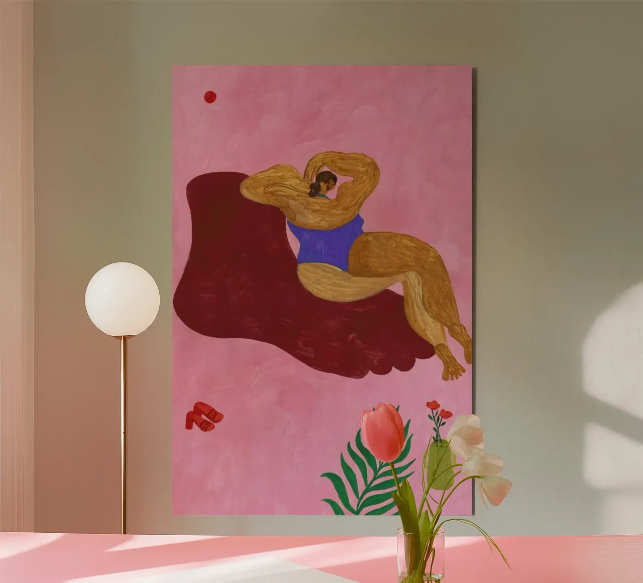 Sculpture alu-dibond by Nudes and Croissants