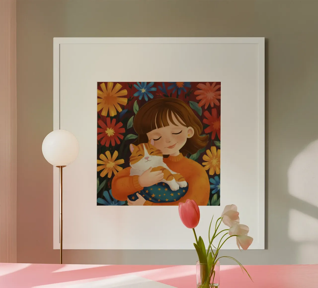 Compassionate Hug Scene hahnemühle by Aether Brush