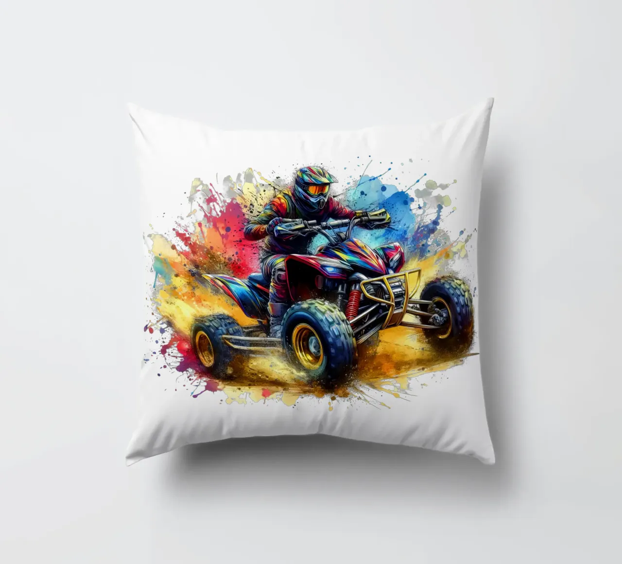 pilota di quad-ATV da corsa cuscino da 🎁 ARTVI-SHOP