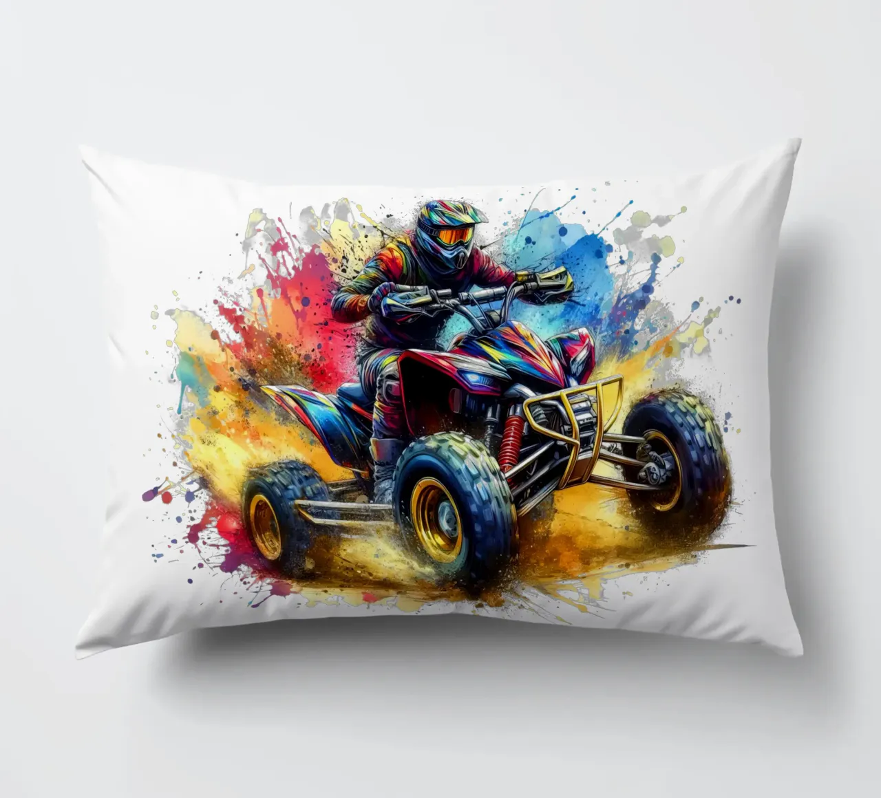 pilota di quad-ATV da corsa cuscino da 🎁 ARTVI-SHOP
