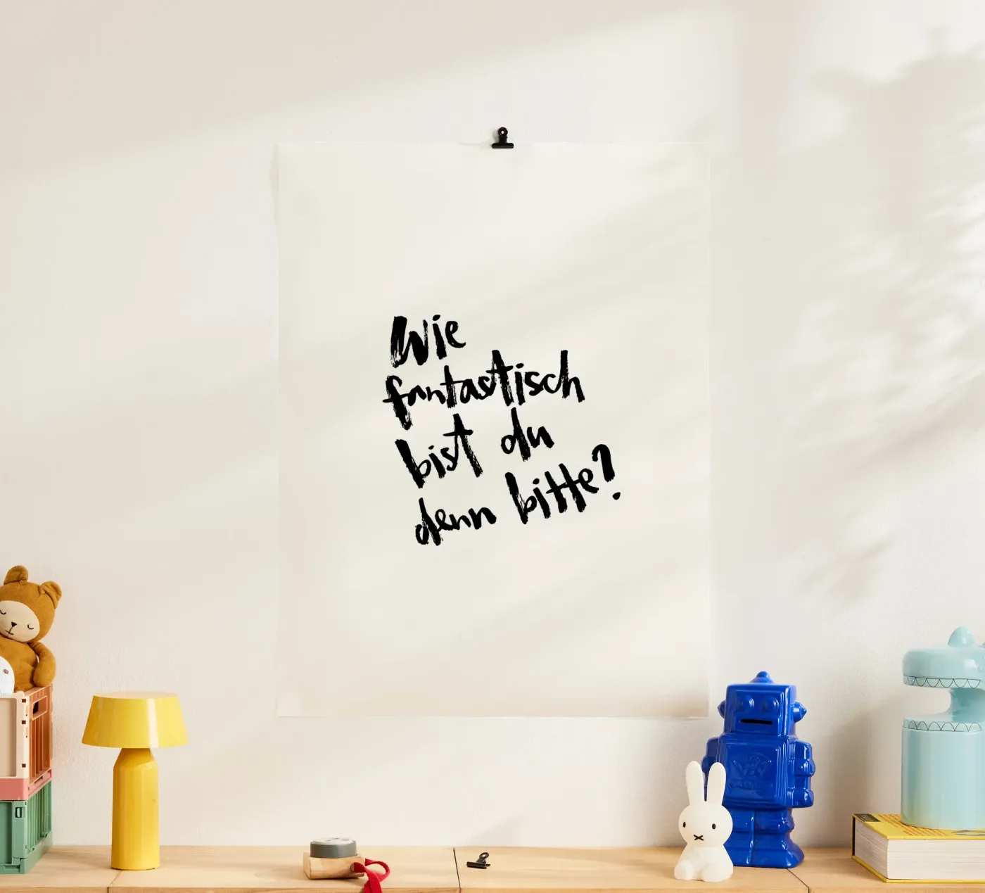 Fantastisch poster da Brushmeetspaper