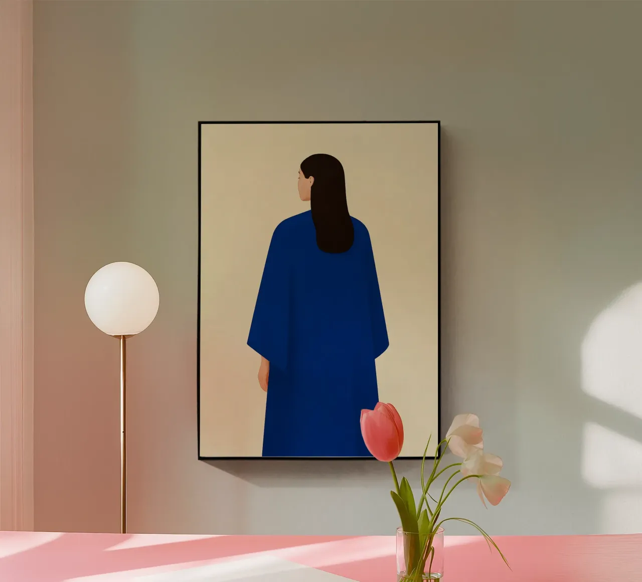Midnight Reverie in Cobalt plexiglass da Mosaic Dialogue