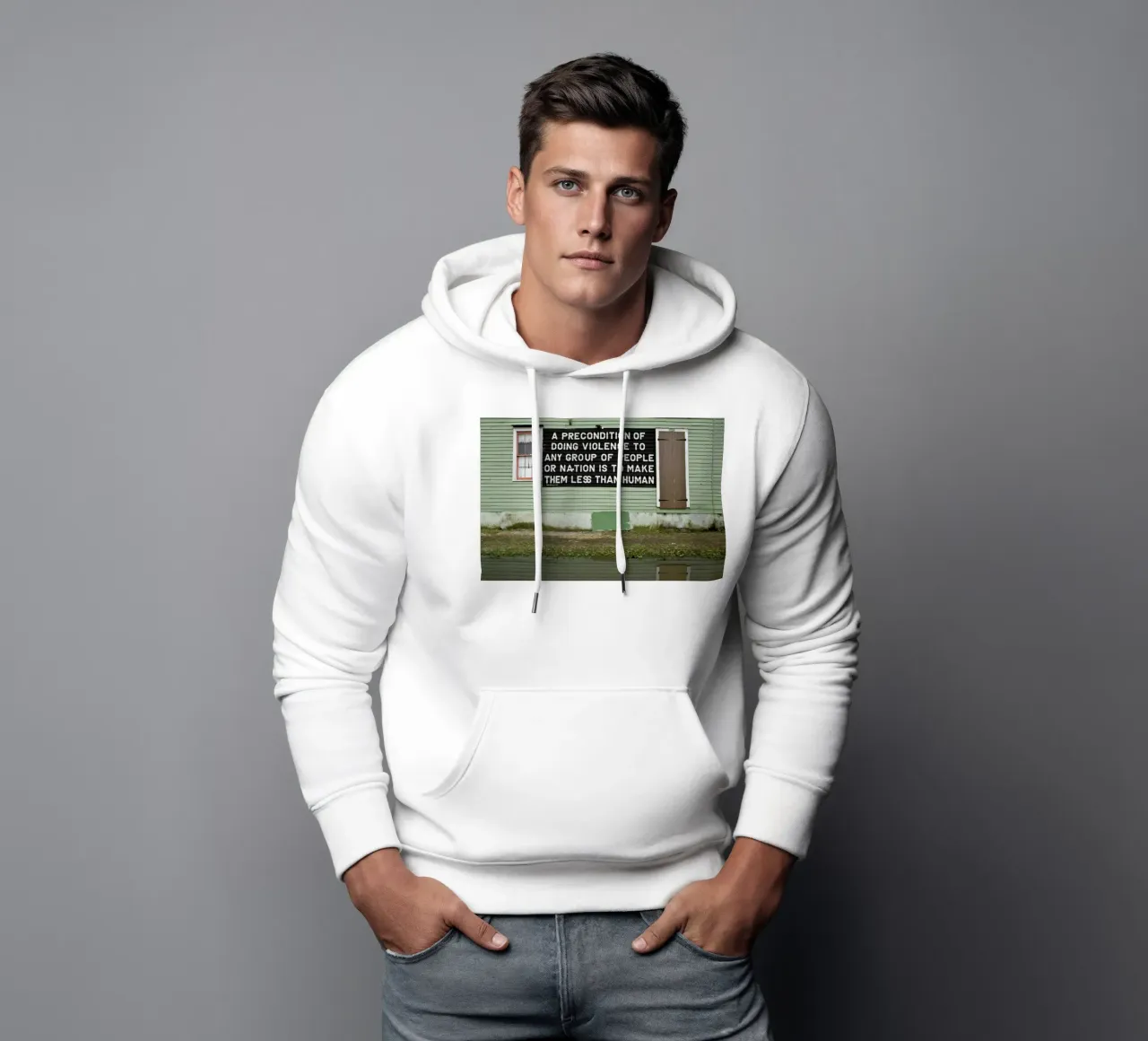 Truth in NOLA hoodie by Marc Gruninger