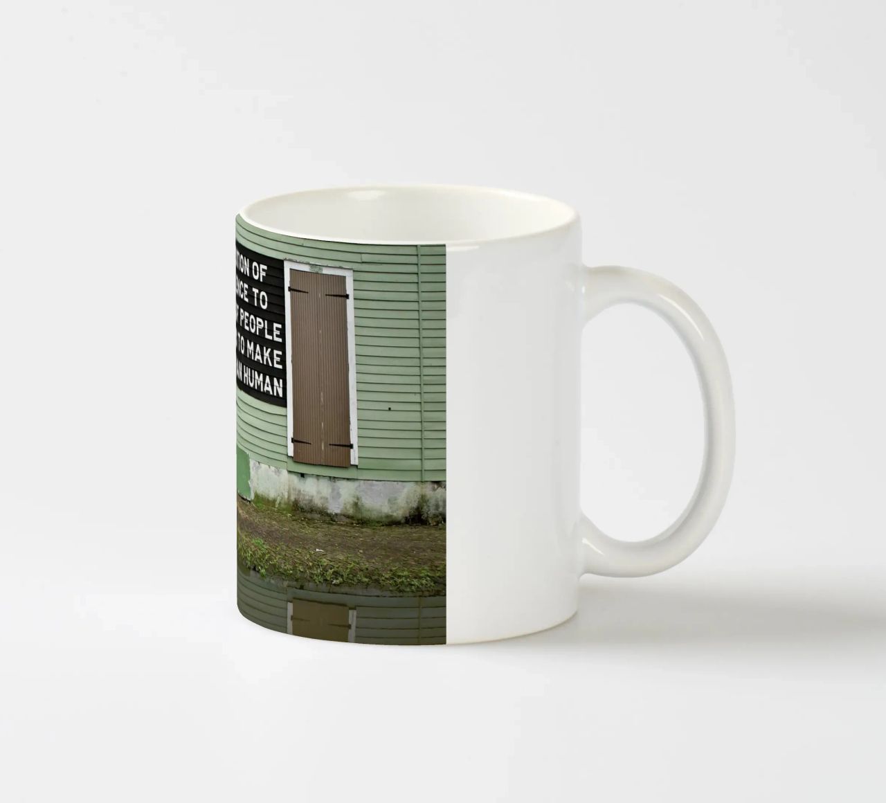 Truth in NOLA tazza in ceramica da Marc Gruninger