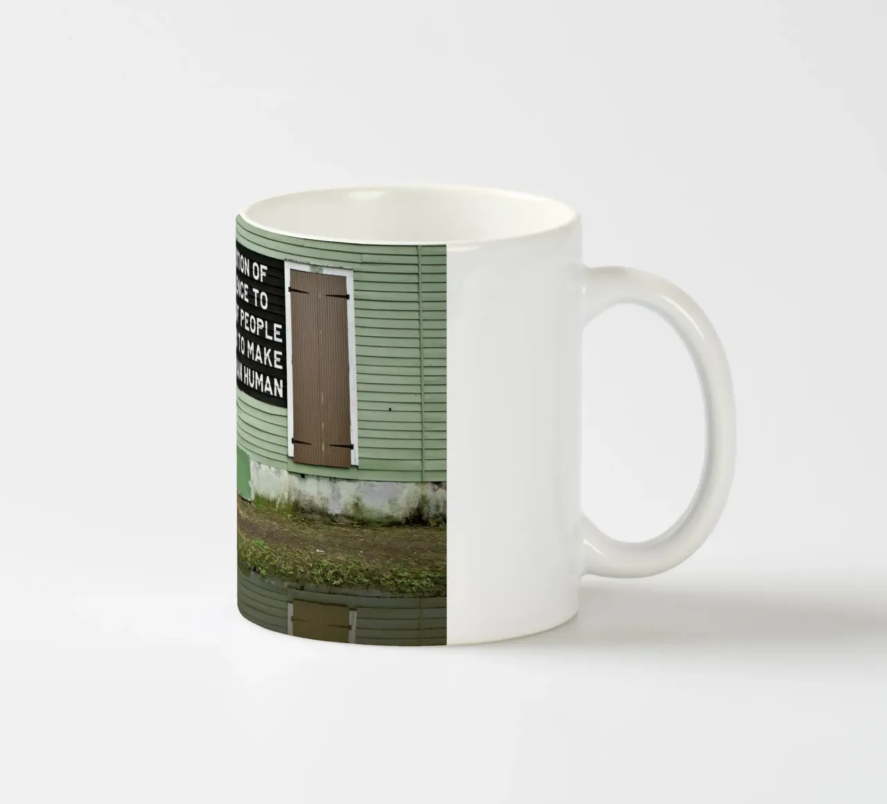 Truth in NOLA Keramik Tasse von Marc Gruninger