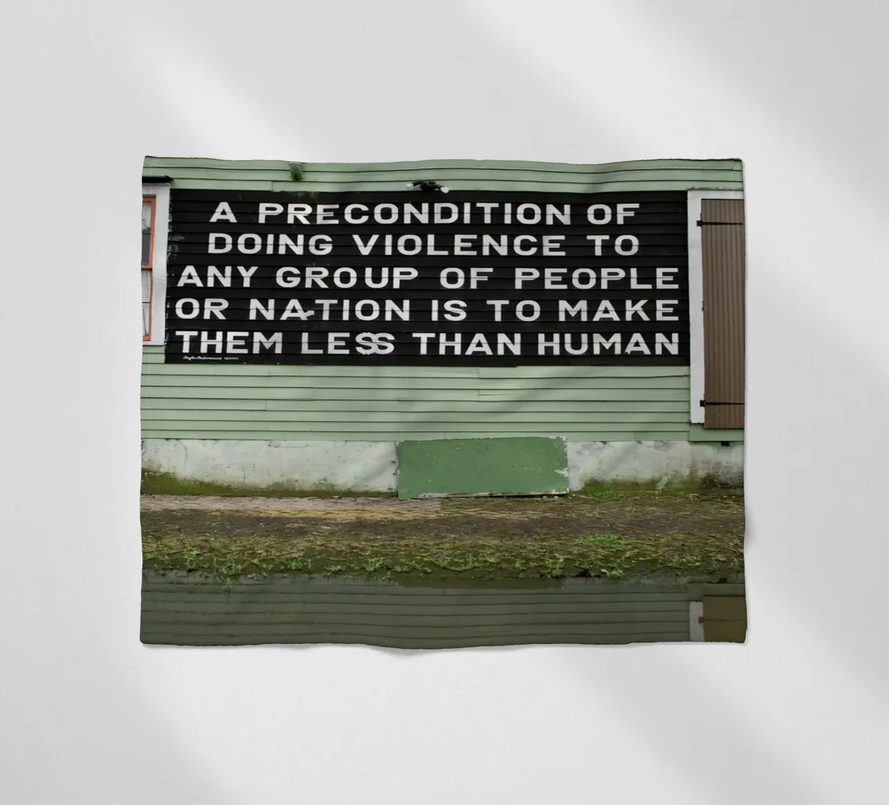 Truth in NOLA coperta in pile da Marc Gruninger