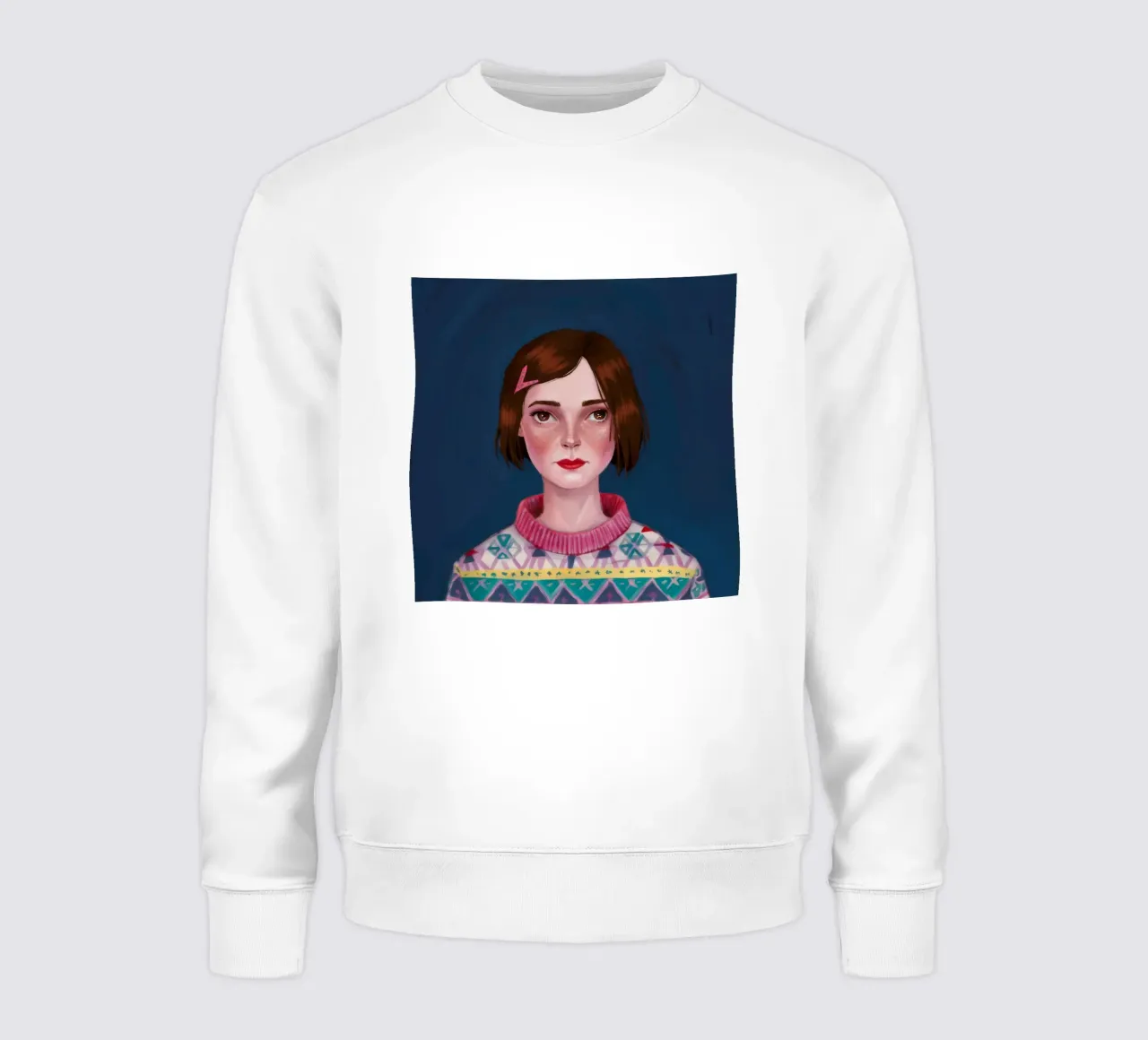 Calore festivo a maglia felpa da Aether Brush