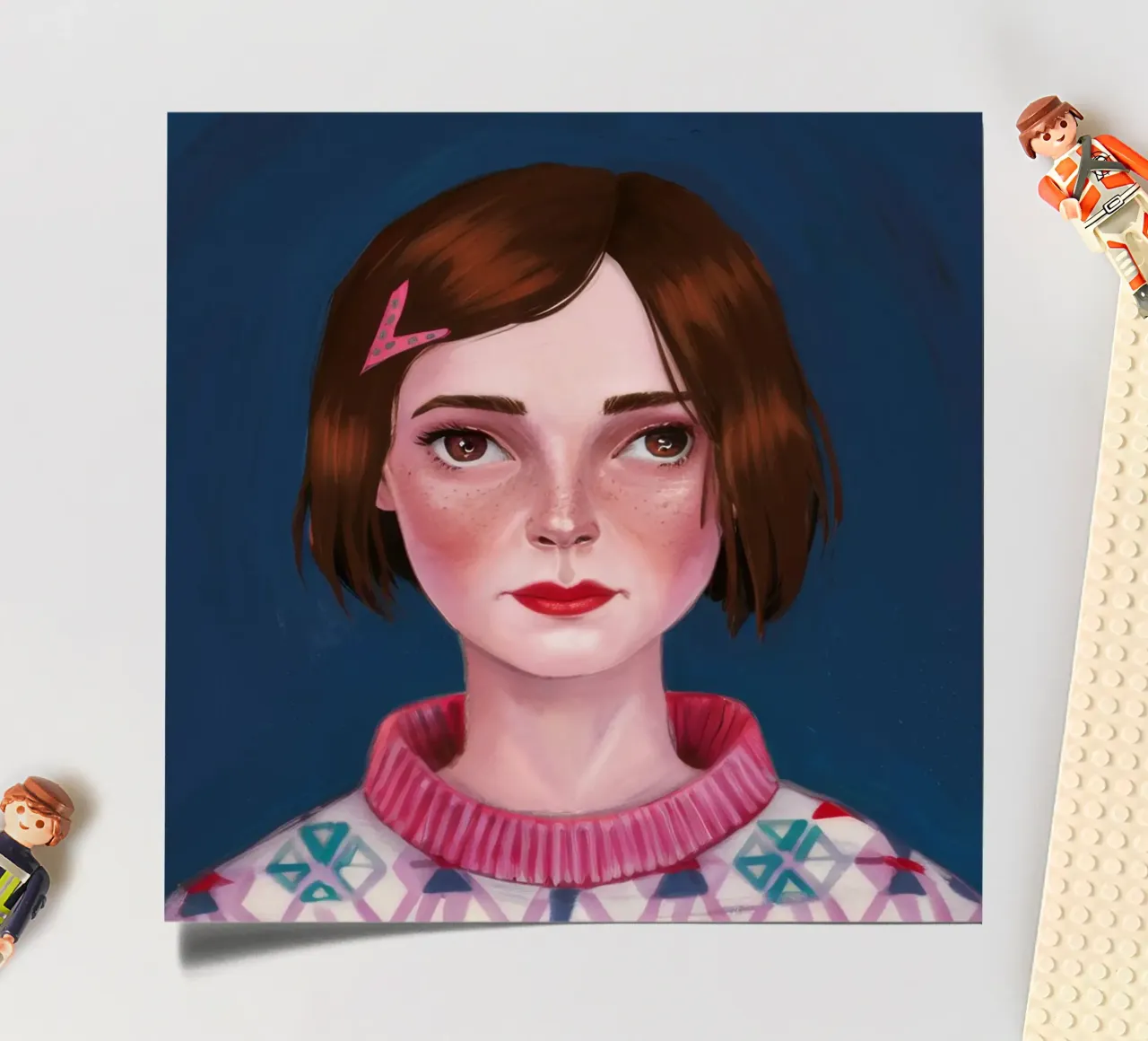 Festive Knit Warmth sticker sheet by Aether Brush