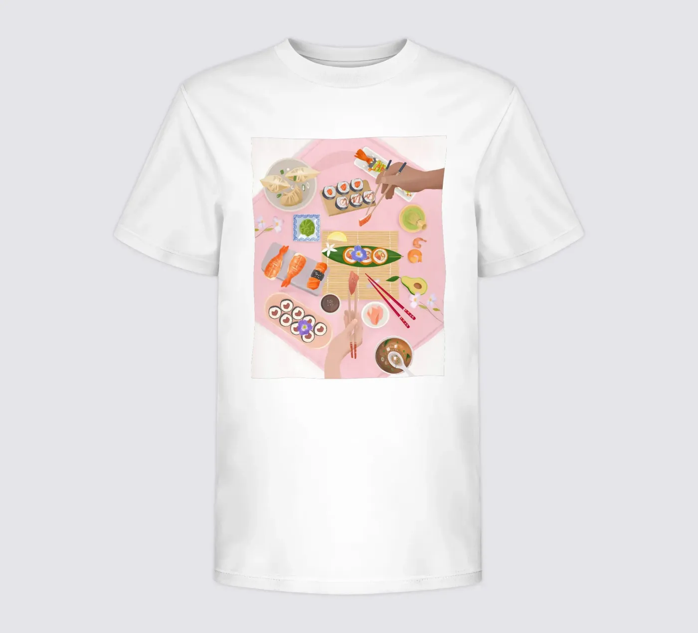 Sushi Time t-shirt bambini da PetrArts