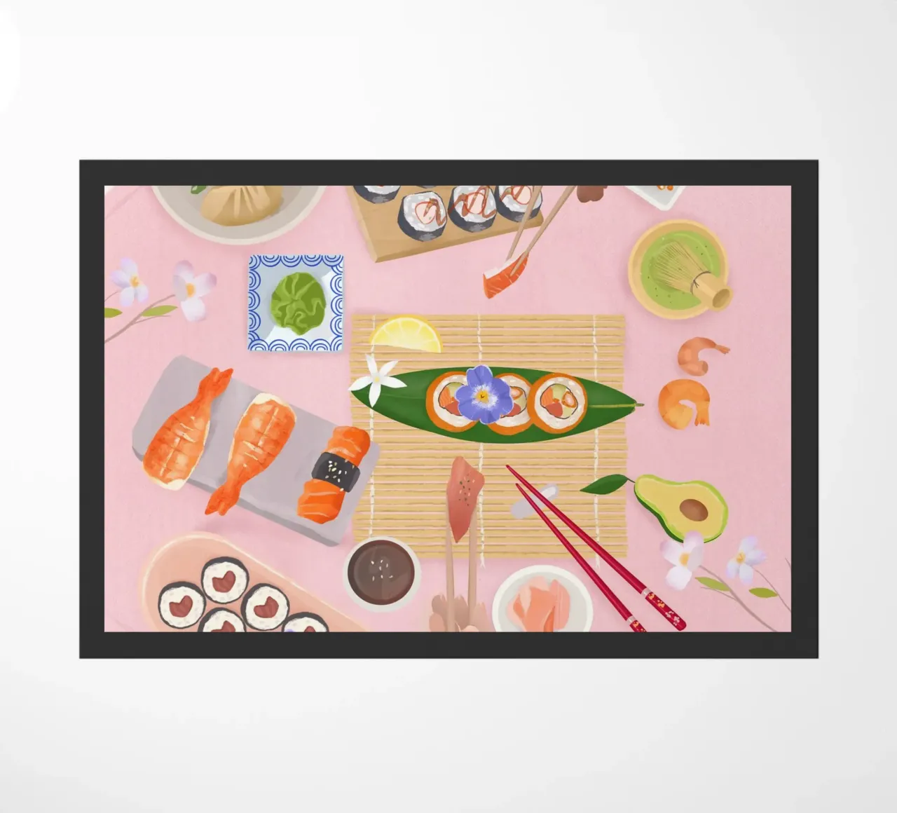 Sushi Time zerbino da PetrArts