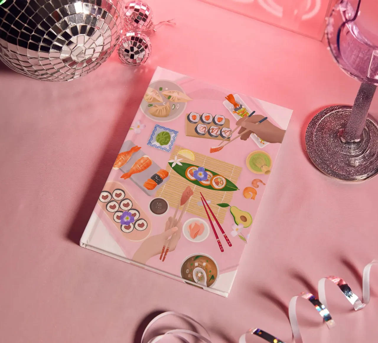 Sushi Time notebook by PetrArts