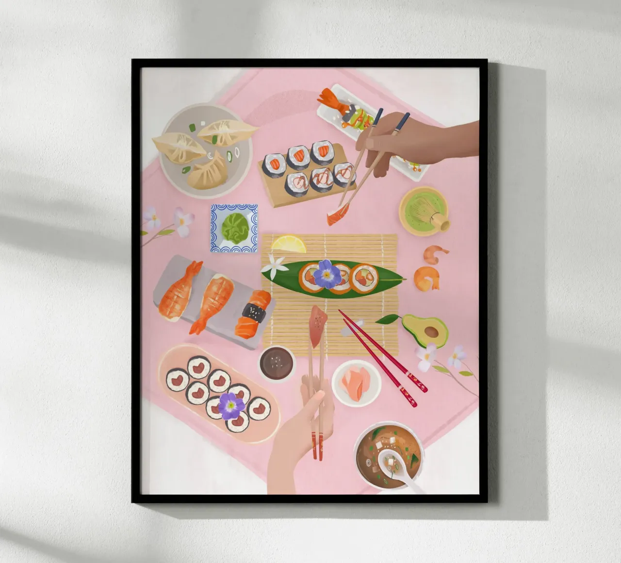 Sushi Time poster da PetrArts