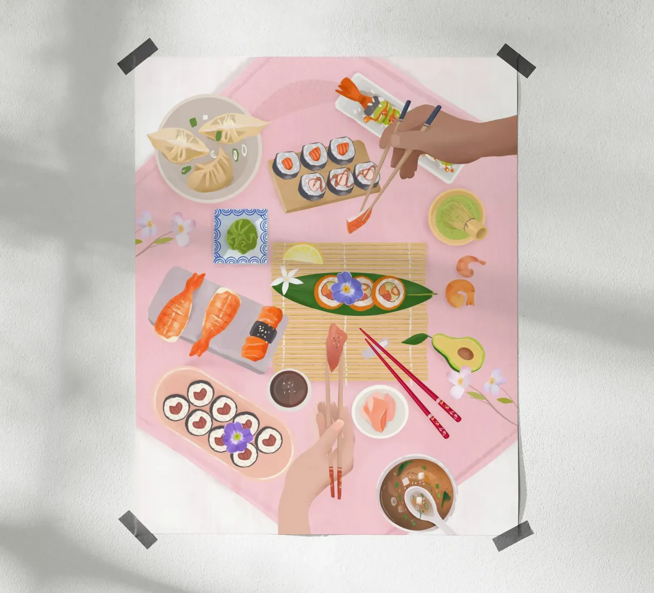 Sushi Time poster da PetrArts