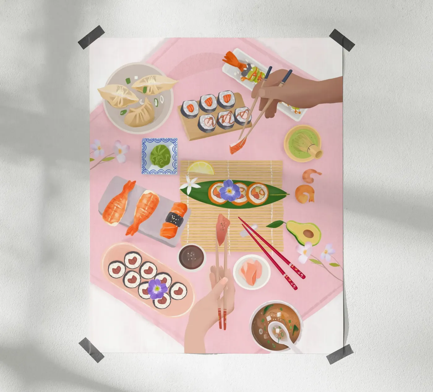 Sushi Time poster da PetrArts