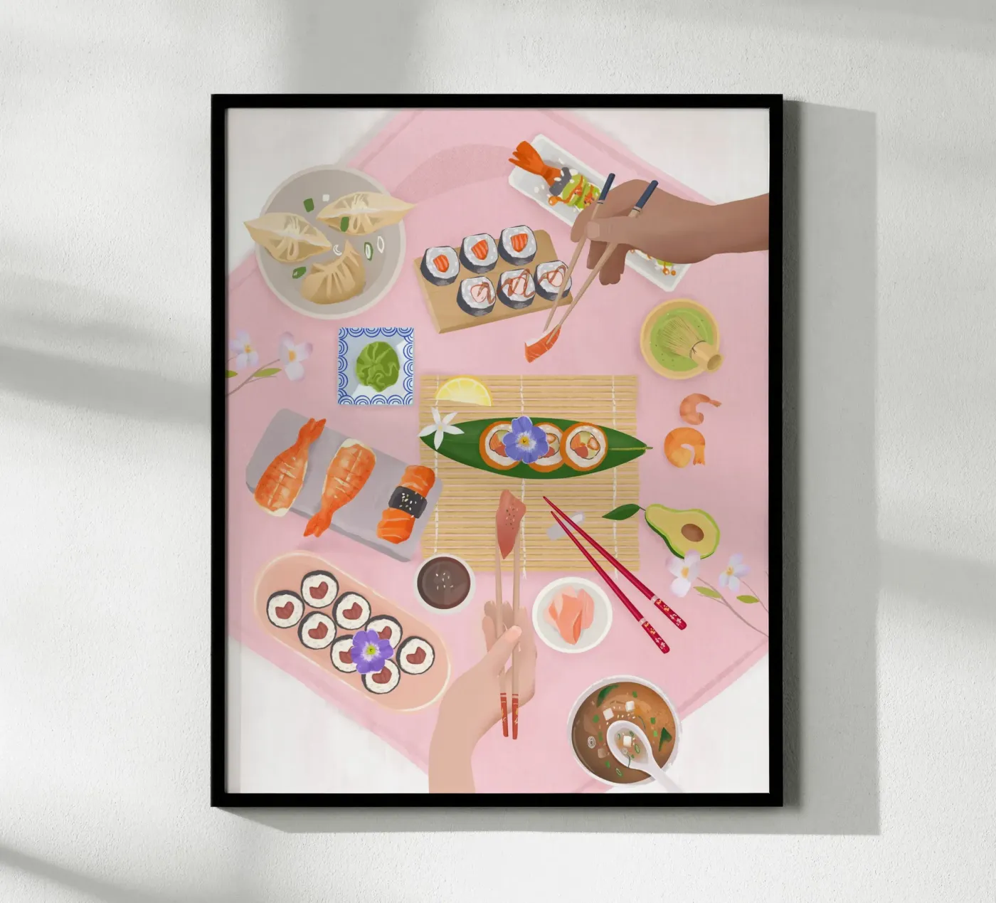 Sushi Time poster da PetrArts