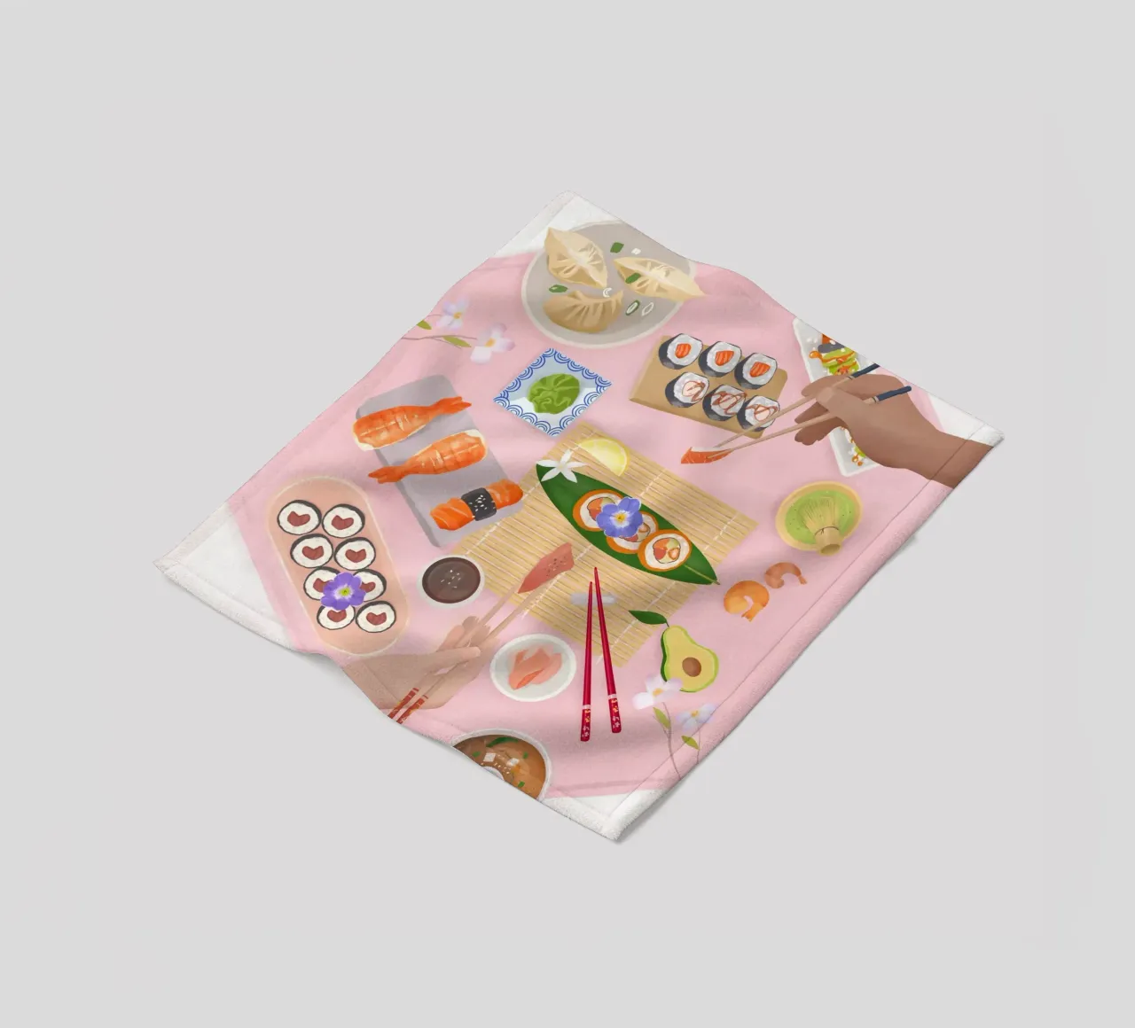 Sushi Time coperta in pile da PetrArts