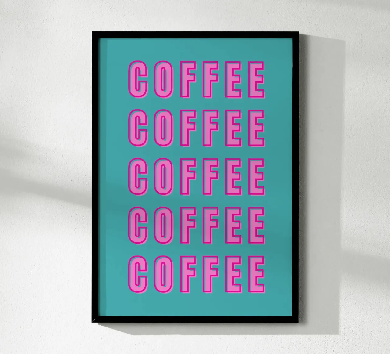 Coffee poster van DigiWunderwerk