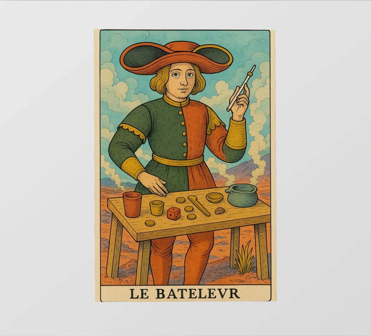 Le Bateleur pellicola backlit da MysticPixel